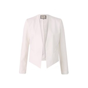 Veste blanche cintrée