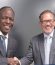 Le Directeur Général de l'ONANOR et le Président d'ASTM International après la signature du MoU à Paris